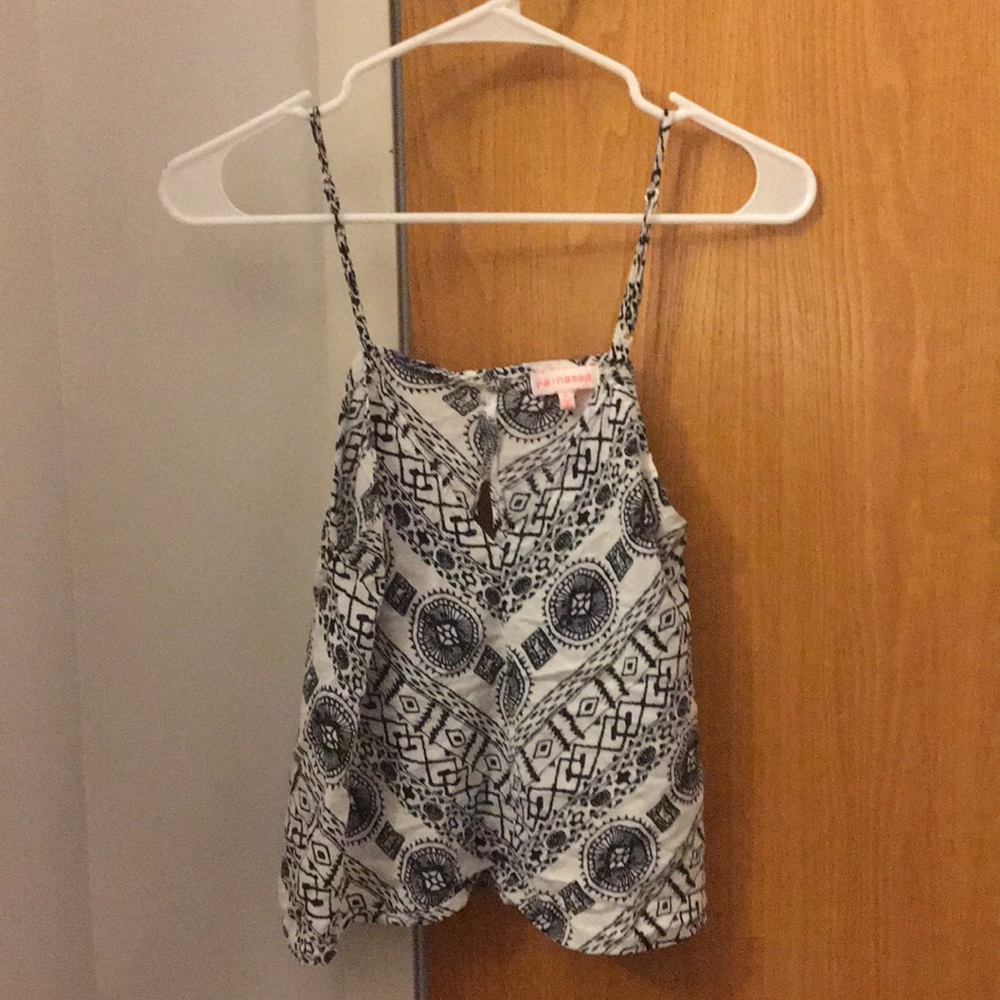 Forever 21 Flowy Printed Tank